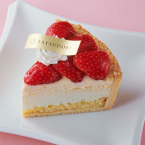 苺のレアチーズタルト
