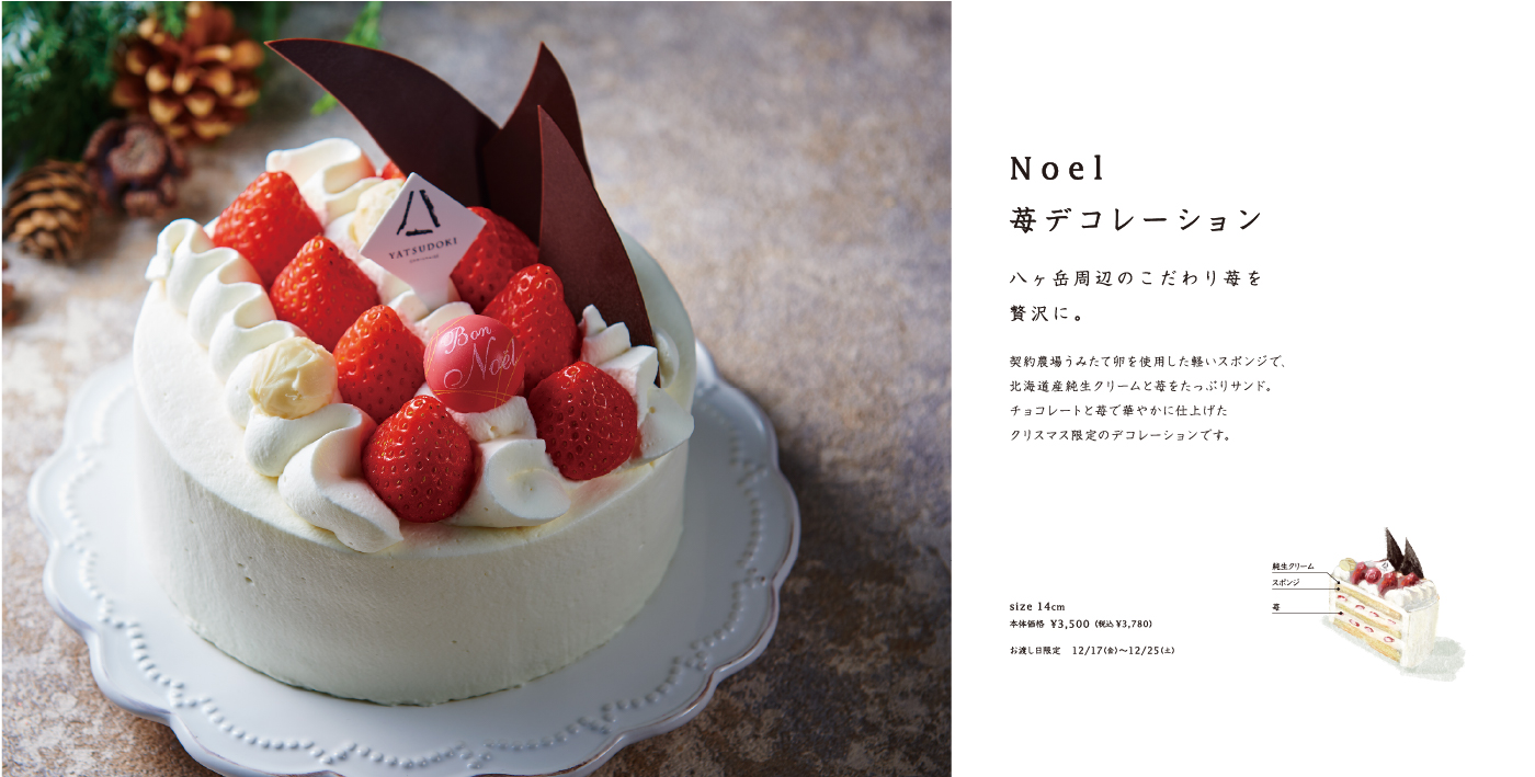 Noel苺デコレーション