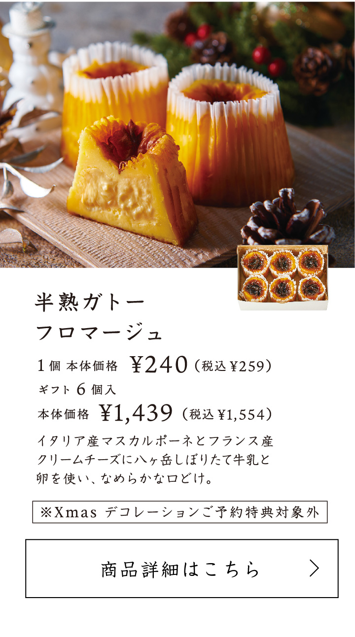 半熟ガトーフロマージュ