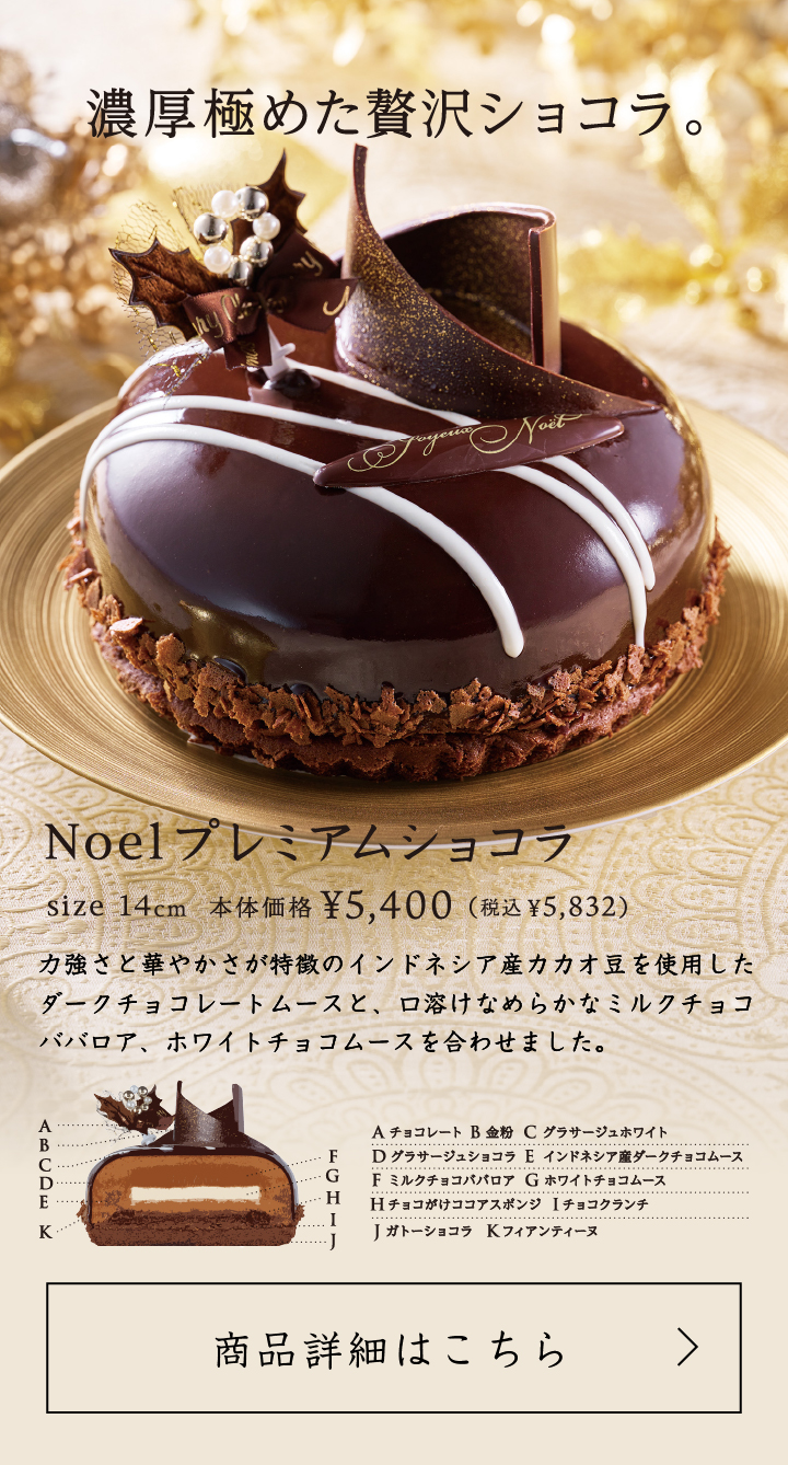 Noelプレミアムショコラ14cm