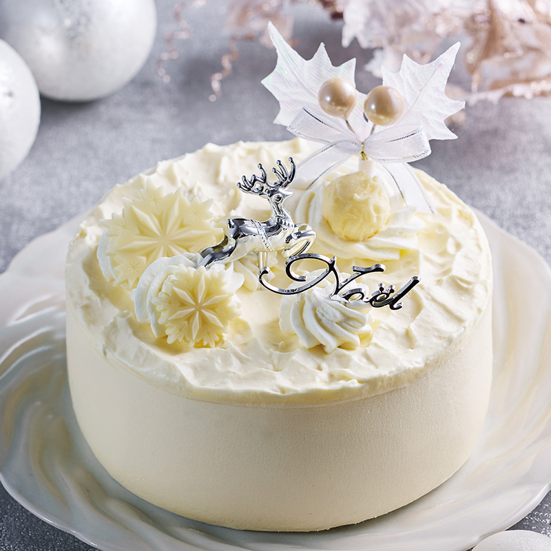 フランス産クリームチーズ使用Xmasトリプルチーズデコレーション14cm