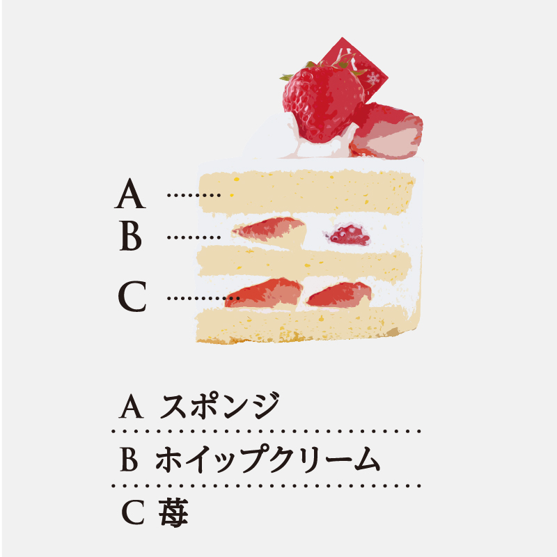 Noel苺ショートケーキ-2