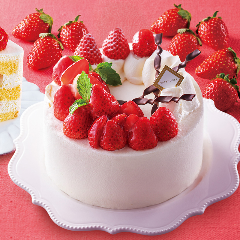 自社農園苺のフレーズショート (Whole) 14cm