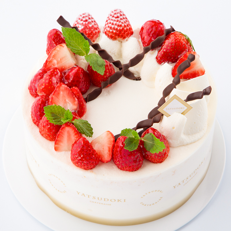 自社農園苺のフレーズショート(Whole) 17cm