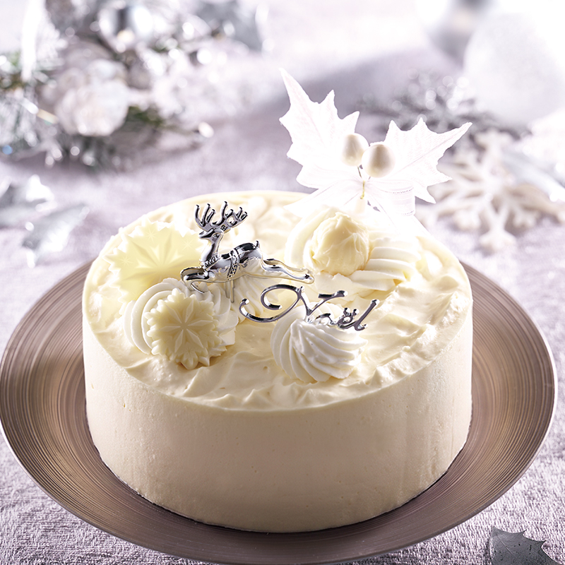 フランス産クリームチーズ使用Xmasトリプルチーズデコレーション14cm