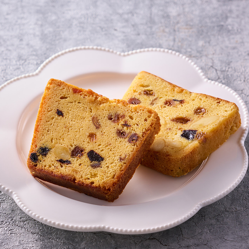 ケーク・オ・フリュイ スライス